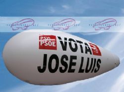 Zeppeln cautivo 5 m PSOE