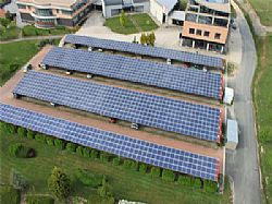Aerial photography - Solar dishes